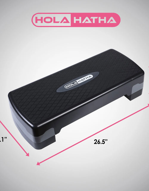 Load image into Gallery viewer, Aerobic Step Platform Exercise Fitness Equipment W/ Adjustable Height
