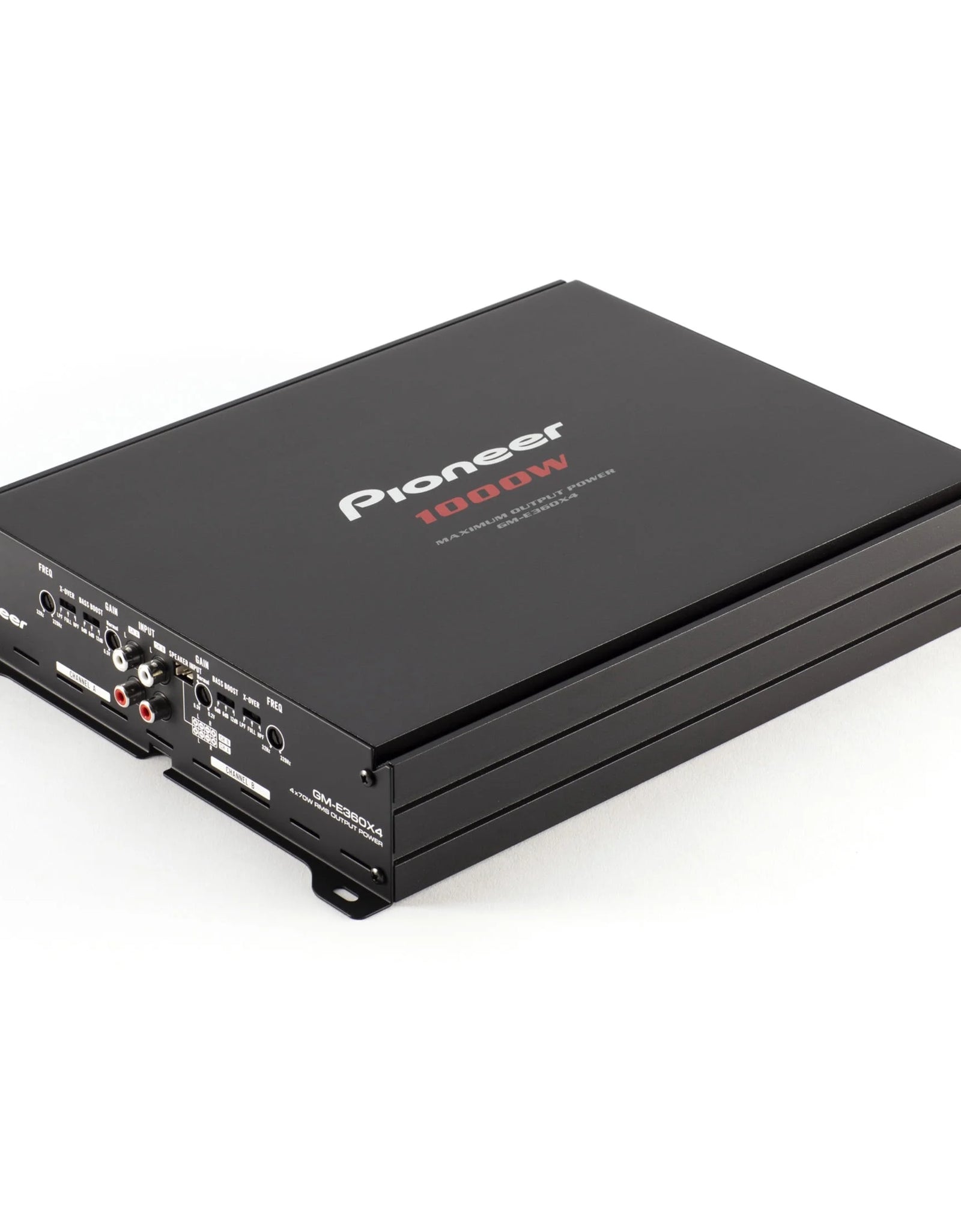 GM-E360X4 4-Channel - Class AB, 1000W Max Power - Bridgeable Amplifier