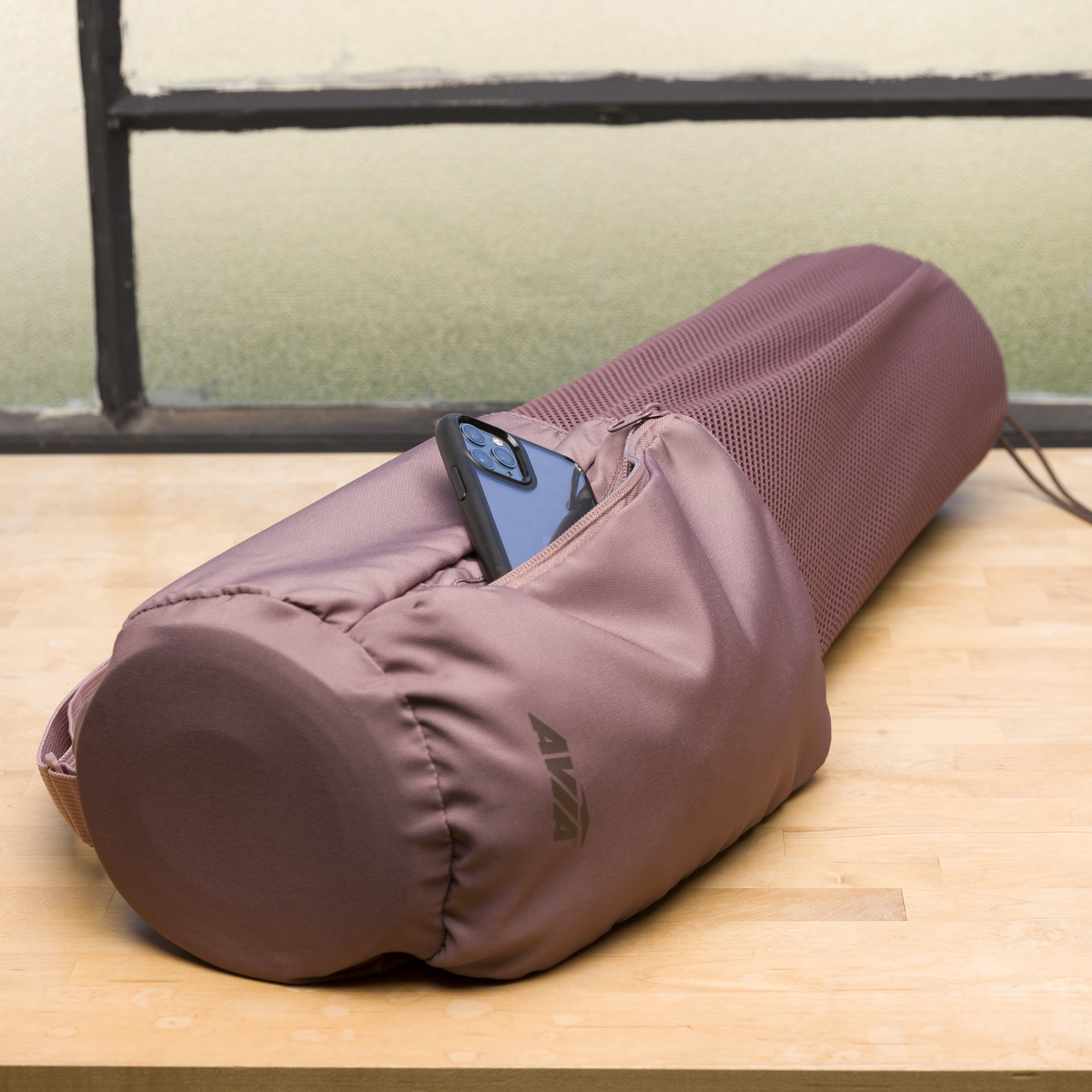 20 Liter Midnight Mauve Yoga Mat Bag Carry Sports, Unisex, Polyester