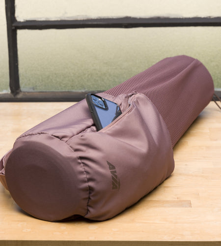 20 Liter Midnight Mauve Yoga Mat Bag Carry Sports, Unisex, Polyester