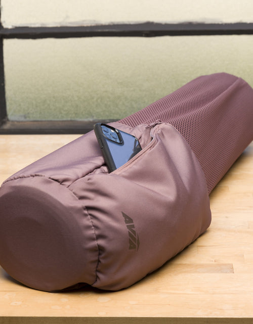 Load image into Gallery viewer, 20 Liter Midnight Mauve Yoga Mat Bag Carry Sports, Unisex, Polyester
