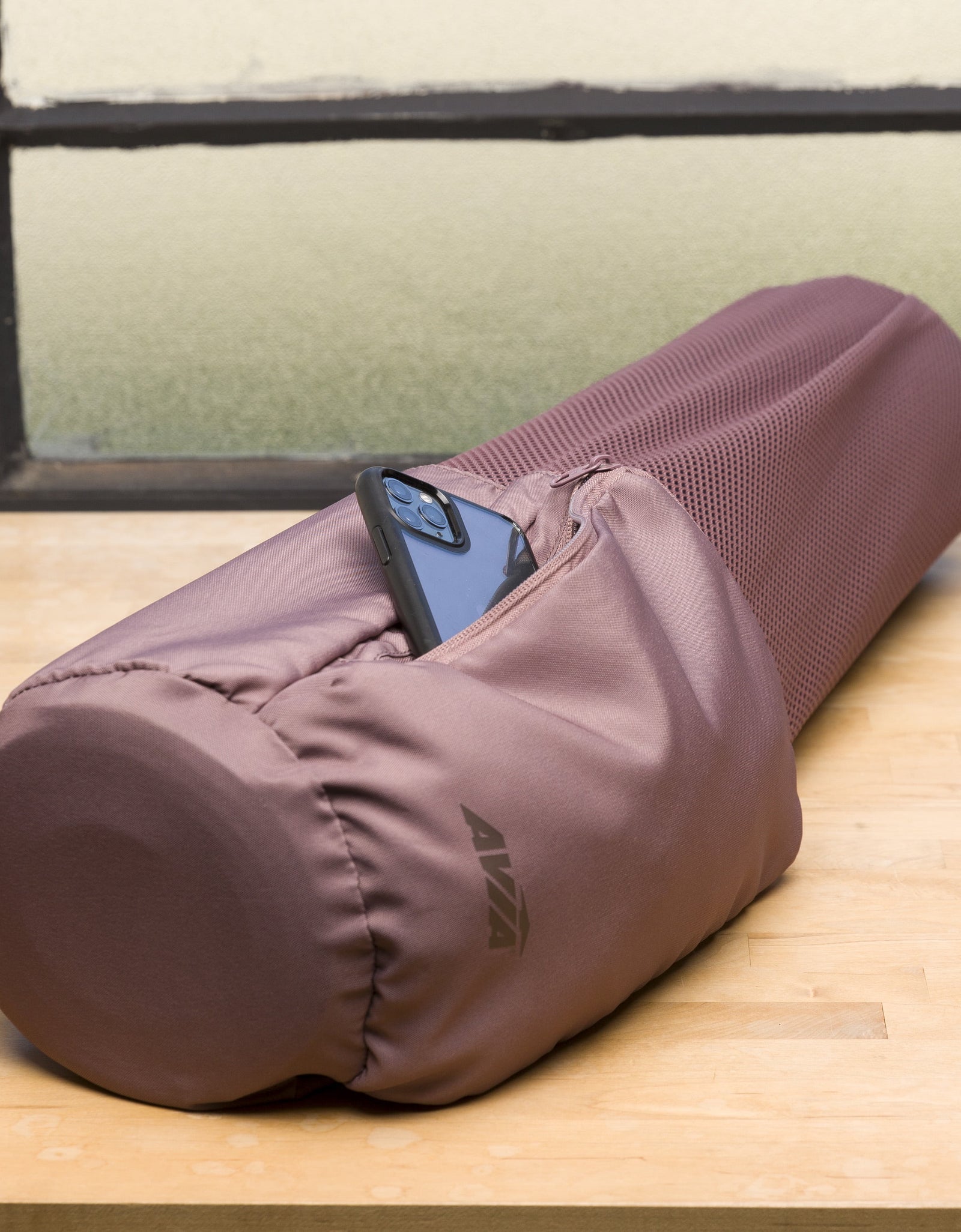 20 Liter Midnight Mauve Yoga Mat Bag Carry Sports, Unisex, Polyester