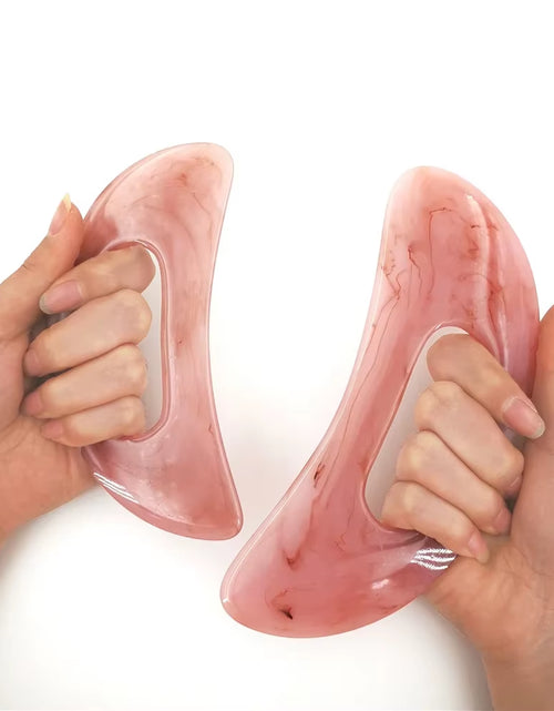 Load image into Gallery viewer, 1Pc Guasha Board Resin Beeswax/Synthetic Resin Tool Scrpy Aping Board Massage Tool Guasha Massage Board Scraper Massage Thera
