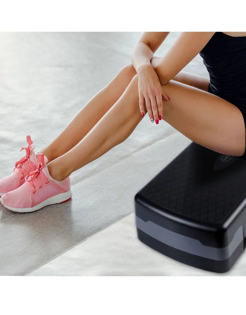 Load image into Gallery viewer, Aerobic Step Platform Exercise Fitness Equipment W/ Adjustable Height
