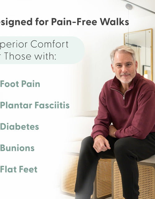 Load image into Gallery viewer, Innovative Orthopedic Slippers for Men - Ideal for Plantar Fasciitis, Foot &amp; Heel Pain Relief. Arch Support Slippers, Cushioning Ergonomic Sole &amp; Extended Widths - Asheville
