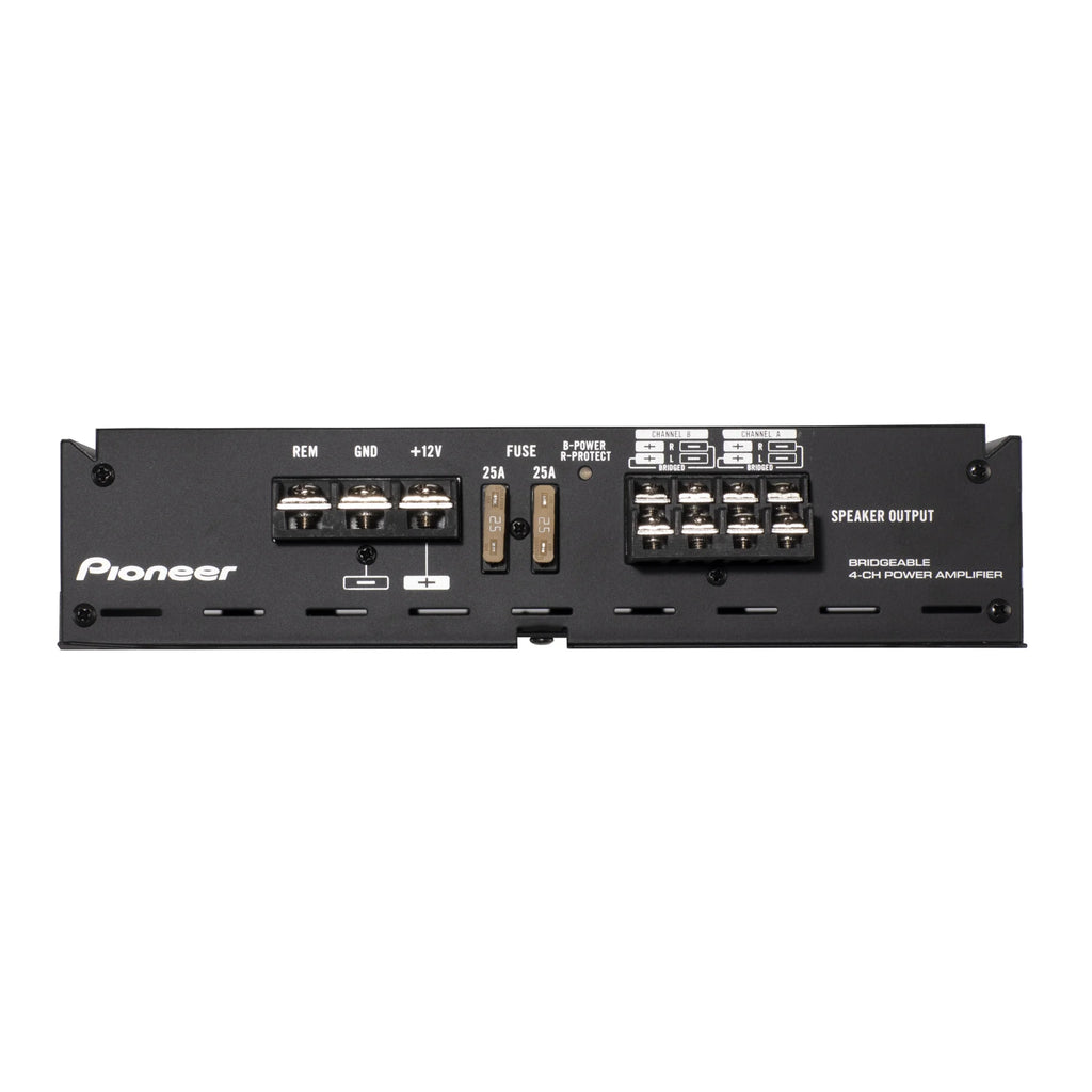 GM-E360X4 4-Channel - Class AB, 1000W Max Power - Bridgeable Amplifier