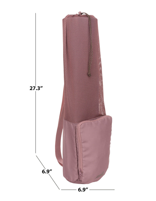 Load image into Gallery viewer, 20 Liter Midnight Mauve Yoga Mat Bag Carry Sports, Unisex, Polyester

