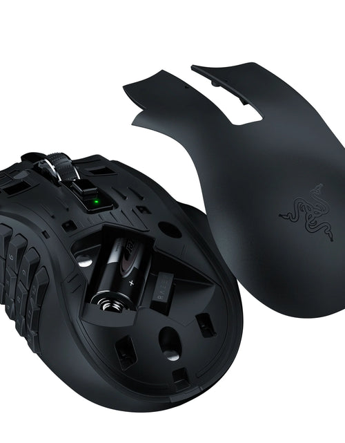 Load image into Gallery viewer, Naga V2 Hyperspeed Bluetooth Gaming Mice with AA Battery, Black
