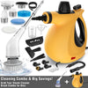 Cleaning Combo-Orange-White Scrubber