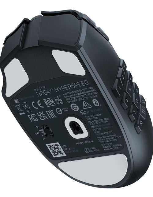 Load image into Gallery viewer, Naga V2 Hyperspeed Bluetooth Gaming Mice with AA Battery, Black
